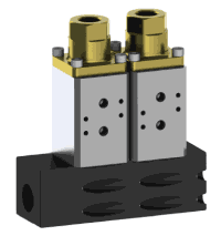 pneumatic coax valve modular system
